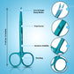 Ciseaux courbés Iris Micro Dissection 4.5"