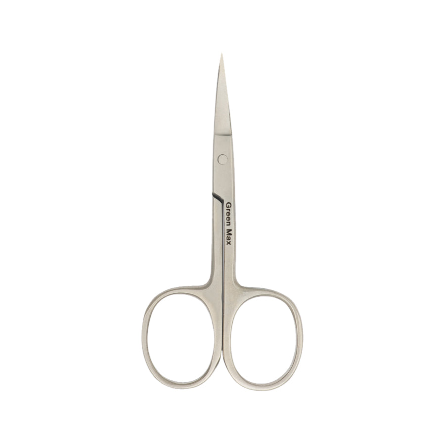 Professional Grooming Scissors for Personal Care Facial Hair Removal and Ear Nose Eyebrow Trimming Stainless Steel Fine Curved Tip Scissors