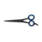 Hair Cutting Scissors , Razor Edge Professional Barber Shears. (BLACK) 5.5"