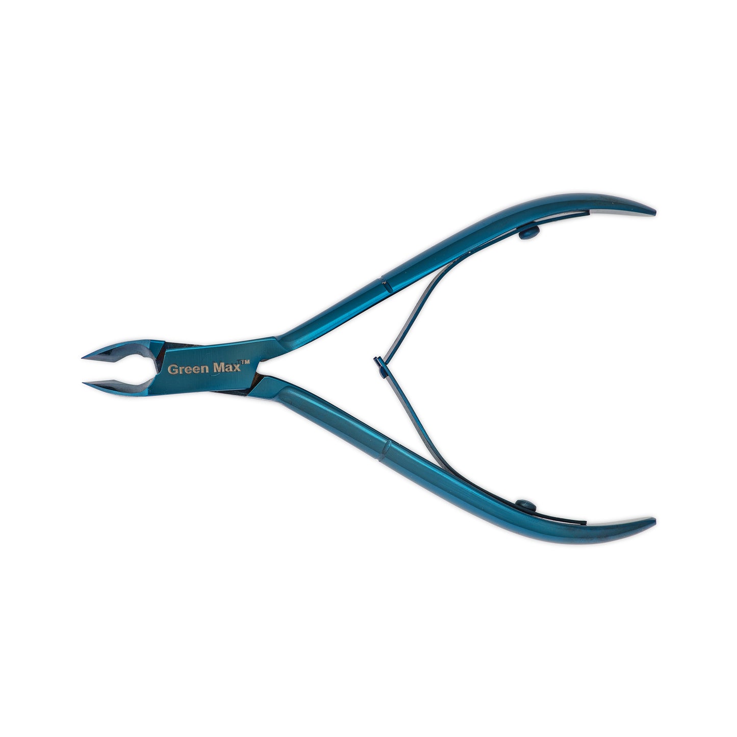 Cuticle Nipper, Pointed Blade, Cuticle Trimmer, Manicure | Pedicure Tool.(BLUE) 4"